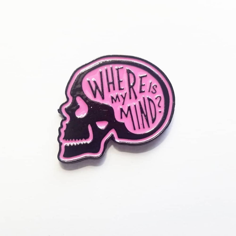 Where Is My Mind Enamel Pin